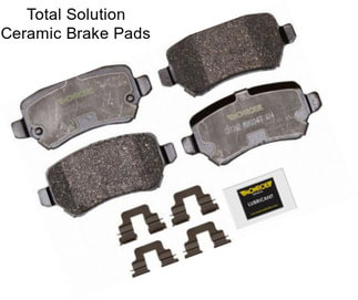 Total Solution Ceramic Brake Pads