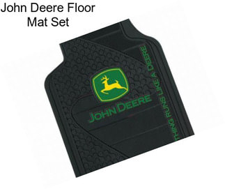 John Deere Floor Mat Set