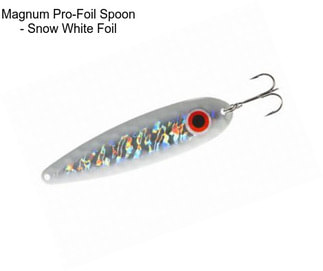 Magnum Pro-Foil Spoon - Snow White Foil