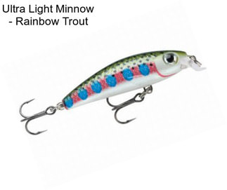 Ultra Light Minnow - Rainbow Trout