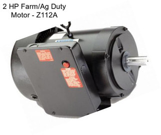 2 HP Farm/Ag Duty Motor - Z112A