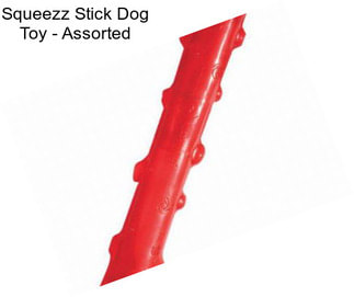Squeezz Stick Dog Toy - Assorted