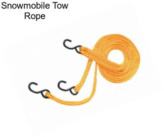 Snowmobile Tow Rope