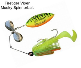 Firetiger Viper Musky Spinnerbait