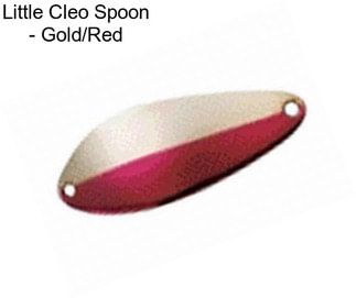 Little Cleo Spoon - Gold/Red