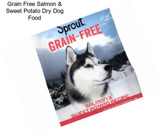 Grain Free Salmon & Sweet Potato Dry Dog Food