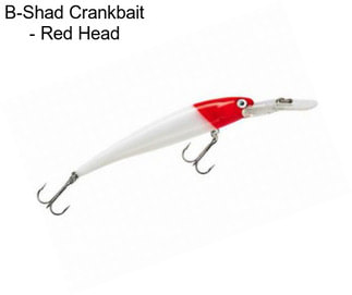 B-Shad Crankbait - Red Head