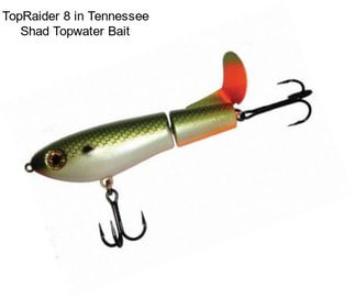 TopRaider 8 in Tennessee Shad Topwater Bait