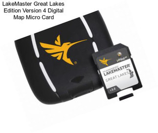 LakeMaster Great Lakes Edition Version 4 Digital Map Micro Card