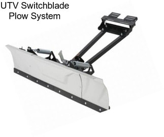 UTV Switchblade Plow System