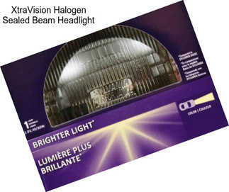 XtraVision Halogen Sealed Beam Headlight