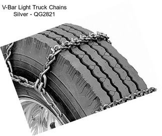 V-Bar Light Truck Chains Silver - QG2821