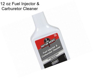 12 oz Fuel Injector & Carburetor Cleaner