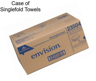 Case of Singlefold Towels