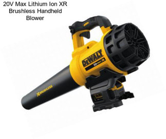 20V Max Lithium Ion XR Brushless Handheld Blower