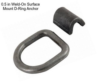 0.5 in Weld-On Surface Mount D-Ring Anchor