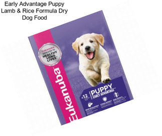 Early Advantage Puppy Lamb & Rice Formula Dry Dog Food