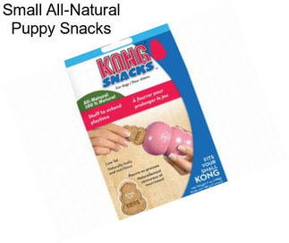 Small All-Natural Puppy Snacks