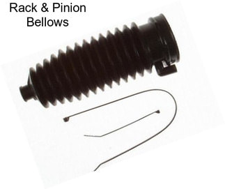 Rack & Pinion Bellows