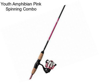 Youth Amphibian Pink Spinning Combo