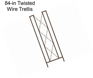 84-in Twisted Wire Trellis