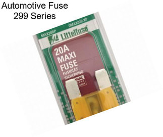 Automotive Fuse 299 Series