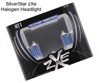 SilverStar zXe Halogen Headlight