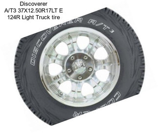 Discoverer A/T3 37X12.50R17LT E 124R Light Truck tire