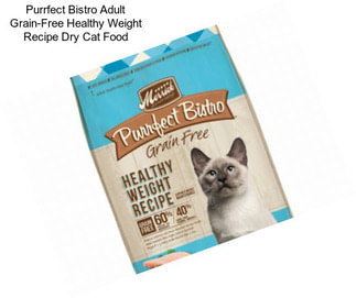Purrfect Bistro Adult Grain-Free Healthy Weight Recipe Dry Cat Food