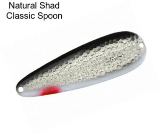 Natural Shad Classic Spoon