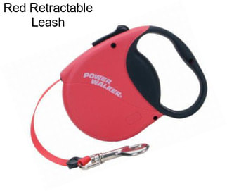 Red Retractable Leash
