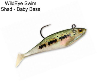WildEye Swim Shad - Baby Bass