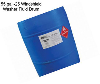 55 gal -25 Windshield Washer Fluid Drum