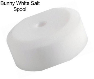 Bunny White Salt Spool