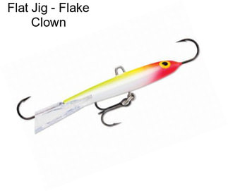 Flat Jig - Flake Clown