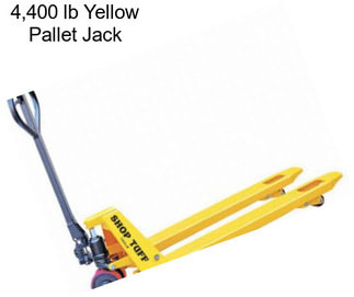 4,400 lb Yellow Pallet Jack