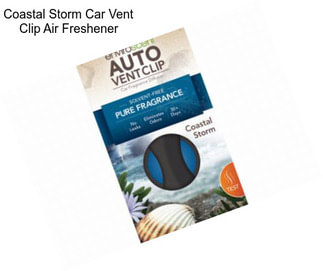 Coastal Storm Car Vent Clip Air Freshener