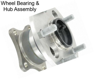 Wheel Bearing & Hub Assembly