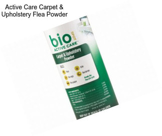 Active Care Carpet & Upholstery Flea Powder