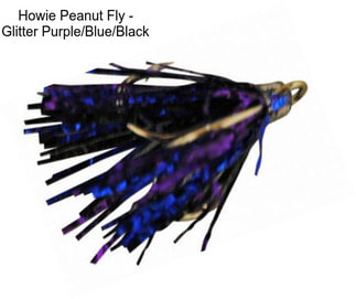 Howie Peanut Fly - Glitter Purple/Blue/Black