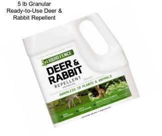 5 lb Granular Ready-to-Use Deer & Rabbit Repellent