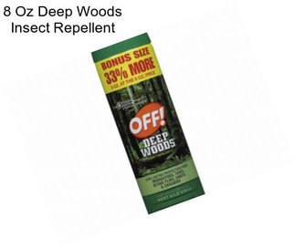 8 Oz Deep Woods Insect Repellent