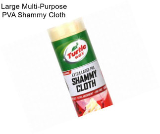 Large Multi-Purpose PVA Shammy Cloth