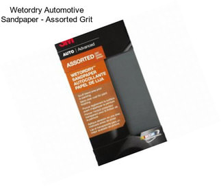 Wetordry Automotive Sandpaper - Assorted Grit