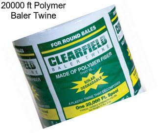 20000 ft Polymer Baler Twine