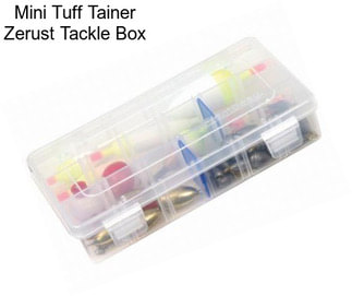 Mini Tuff Tainer Zerust Tackle Box