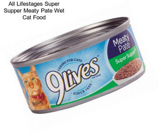 All Lifestages Super Supper Meaty Pate Wet Cat Food
