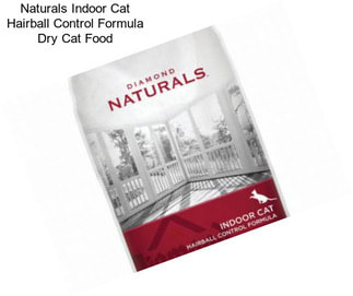 Naturals Indoor Cat Hairball Control Formula Dry Cat Food