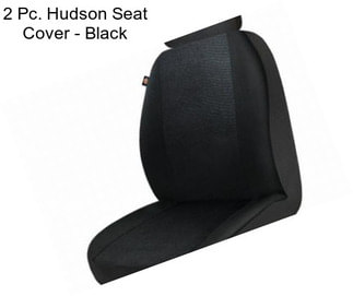 2 Pc. Hudson Seat Cover - Black
