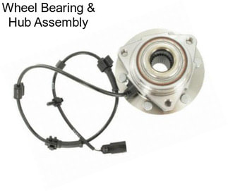 Wheel Bearing & Hub Assembly